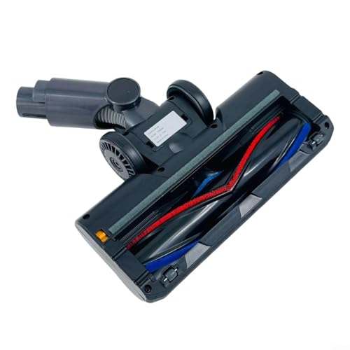 Für Redkey P9 Staubsauger Bodenbürste mit LED-Licht Rollbürstenkopf Waschbar, Wiederverwendbares Staubsaugerzubehör für Teppich und Hartholzboden Für Redkey P9 Staubsauger Bodenbürste mit LED-Licht Rollbürstenkopf Waschbar, Wiederverwendbares Staubsaugerzubehör für Teppich und Hartholzboden von RichVibe