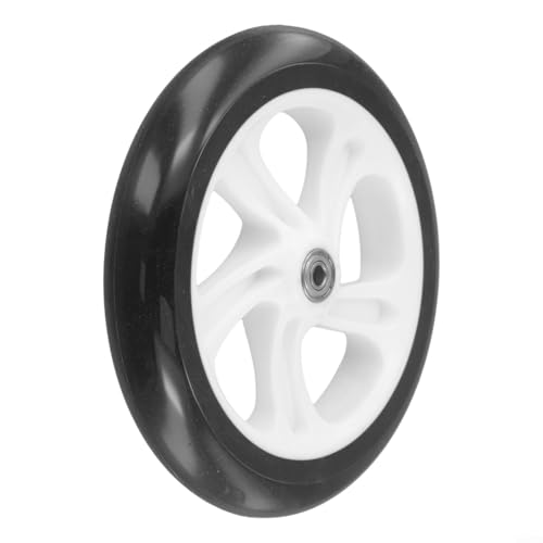 Gummirad mit hoher Elastizität, entworfen für verbesserte Leistung (schwarz und weiß) von RichVibe