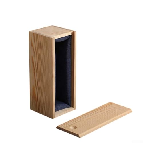 Handgefertigte Aufbewahrungsbox aus Holz mit Schiebedeckel für Schmuck und Erinnerungsstücke (1) von RichVibe
