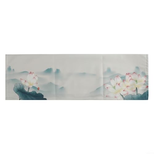 Heizkörper-Staubschutz, Samt-Heizungsschutz, staubdicht, atmungsaktiv, weich, chinesischer Stil, Heimdekoration, passend für 60–160 cm (80 cm) von RichVibe