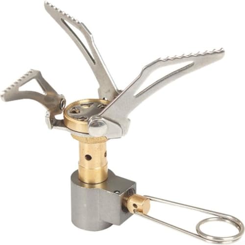 Hiking Companion Leichter tragbarer Mini-Gasherd mit gleichmäßiger Wärmeverteilung von RichVibe