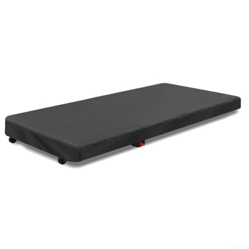 Kompakte 210D Laufbandabdeckung, einfache Lagerlösung mit effektivem Staub- und Wasserschutz (130 x 56 x 15 cm) von RichVibe