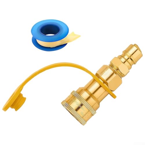 LP Gas Quick Connect Kit mit 1/5.1 cm Innengewinde für Grills und Wohnmobile von RichVibe