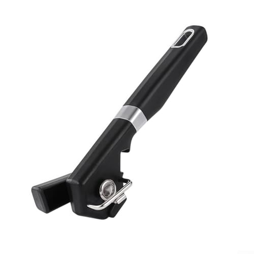 Manueller Dosenöffner mit Magnet für sichere Handhabung des Deckels, leicht und einfach zu bedienen (schwarz) von RichVibe