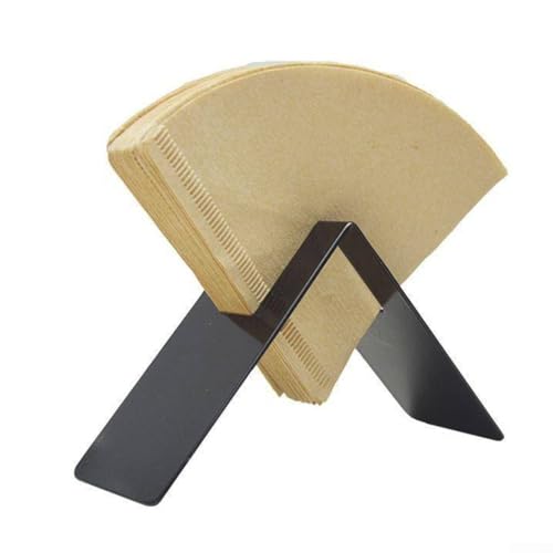 Organisiertes Kaffee-Erlebnis mit dem platzsparenden V-förmigen Filterhalter (schwarz) von RichVibe