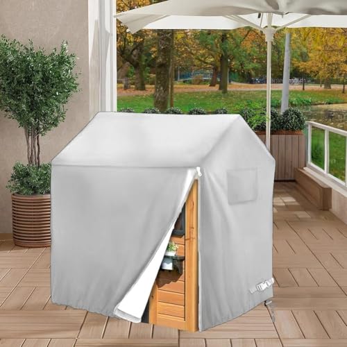 Outdoor-Spielhaus-Abdeckung, 210D-Oxford-Gewebe, wetterfest und für sicheren Sitz entworfen (145 x 145 x 160 cm) von RichVibe