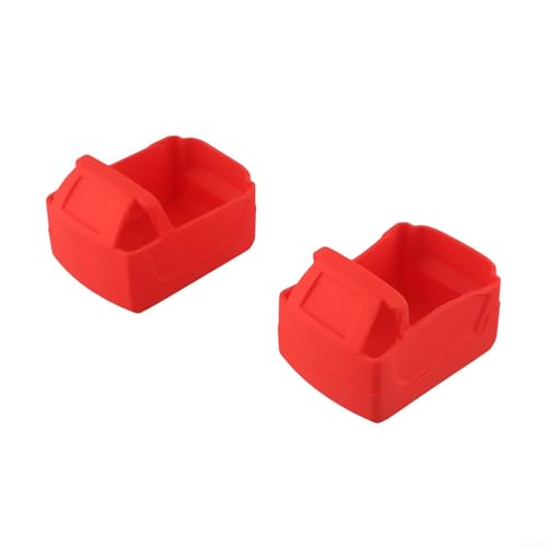 RichVibe 2 x Silikon-Abdeckungen für 18-V-Batterie-Serie, Schutz vor Kollisionen von RichVibe