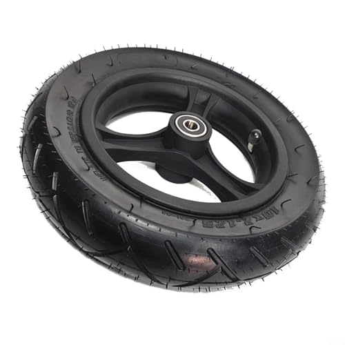 RichVibe 246 x 50 mm Rollerrad, komplettes Reifen- und Schlauch-Set für 25,4 cm Roller, verbessertes Griffprofil, reibungsloses Fahrt-Ersatzrad von RichVibe