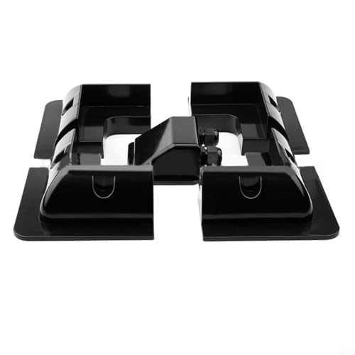 RichVibe 5 Stück Solarmodul-Halterung für Wohnmobile und Boote, kein Bohren, UV-beständig, schützendes Eck-Design (schwarz) von RichVibe