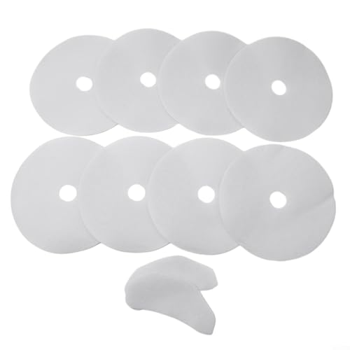RichVibe Bushes Wäschetrockner Ersatzfilter-Set – 8 Abluftfilter und 2 Lufteinlassfilter kompatibel mit DHB7VTDW DHB7VTDB TD3CNBW Trocknern von RichVibe