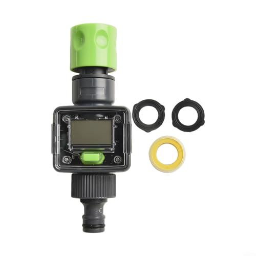 RichVibe Gartenschlauch Wasserzähler 3/10.2 cm Kunststoff Durchflusssensor Genaue Messung Echtzeit Datenanalyse Grün RichVibe Gartenschlauch Wasserzähler 3/10.2 cm Kunststoff Durchflusssensor Genaue Messung Echtzeit Datenanalyse Grün von RichVibe
