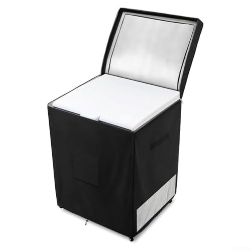 RichVibe Gefrierschrank-Abdeckung, wasserdicht, 210D-Oxford-Gewebe mit doppelter Öffnung, elastischem Saum und Lüftungsschlitzen, passend für 55 x 63 x 85 cm und 71 x 58 x 86 cm Gefrierschränke RichVibe Gefrierschrank-Abdeckung, wasserdicht, 210D-Oxford-Gewebe mit doppelter Öffnung, elastischem Saum und Lüftungsschlitzen, passend für 55 x 63 x 85 cm und 71 x 58 x 86 cm Gefrierschränke von RichVibe