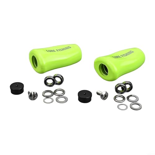 RichVibe Passend für präzisionsgefertigte Drehbügelgriffe, perfekt für DAIWA-Standards geeignet (2 Stück grün) von RichVibe