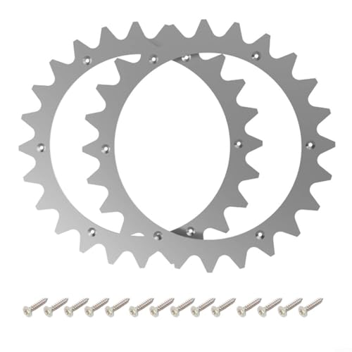 RichVibe Rasen-Roboter-Upgrade-Kit für TLSE-01 für Segway NaviMov i105E i108E, robuste Spikes, unebene Bodenhaftlösung, Mähroboter-Verbesserung von RichVibe