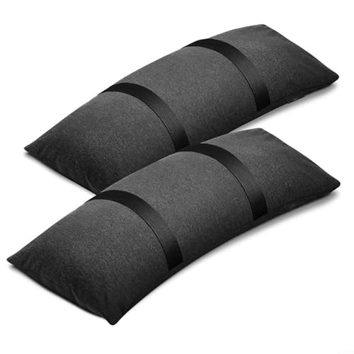 RichVibe Regenschirm-Basisgewichte Sandsack 2er Pack 22,2 kg je befüllbare Outdoor Terrasse Garten Baldachin Gewichte für freitragende versetzte Seitenstangenschirme von RichVibe