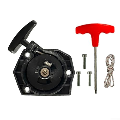 RichVibe Rückstoß-Starter-Set für Echo Laubbläser PB2520 PB2620 EB250 EB252 EB262 mit Nylonschnur und technischem Federmechanismus, inklusive Schraubenschlüssel und Montageschrauben von RichVibe