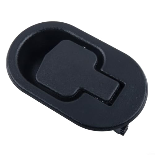 RichVibe Sofa Pull Handle Release Lever for Recliner Chair Oval Style Mechanism Hardware Replacement Part Black ABS Compatible with Power Recliners von RichVibe