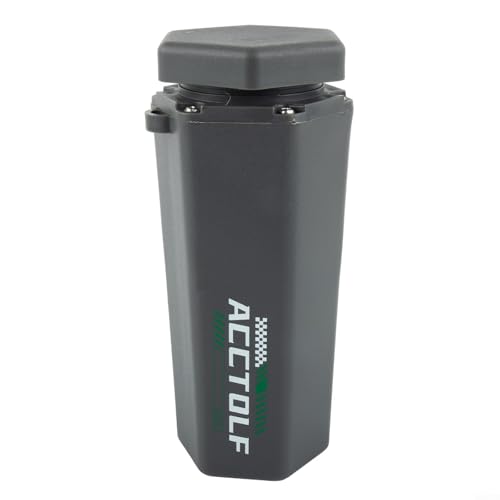 RichVibe Tragbare Golfball-Unterlegscheibe, persönliche Reinigungsmaschine, Clip-On-Golftasche, passend für Wagenhalter, verbessern Sie Ihr Spiel (schwarz) von RichVibe