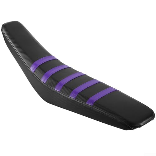 RichVibe Wasserdichter elastischer PVC-Leder-Sitzbezug für Talaria-X3, Dirt-Bike-Sattelschutz gegen Sonne und Regen (lila) von RichVibe