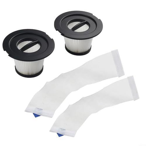 RichVibe für H Koenig Ersatzfilterset für UP600 UP810 Akku-Staubsauger für PowerClean waschbare wiederverwendbare Filterelemente von RichVibe