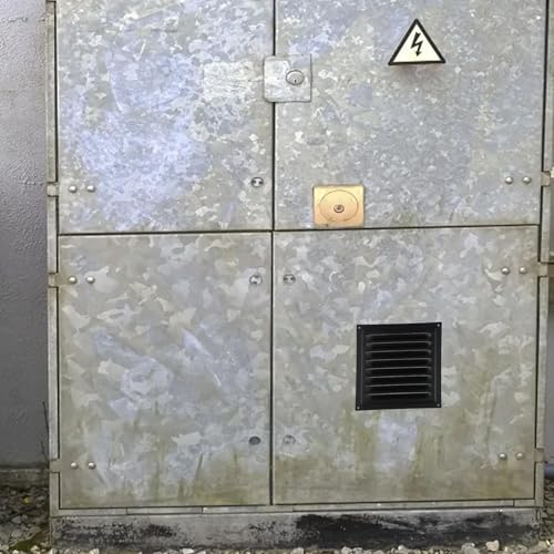 Robustes Lüftungsgitter mit flexibler Montage perfekt für HLK-Systeme und Insektenschutz (2 STÜCKE weiß) von RichVibe