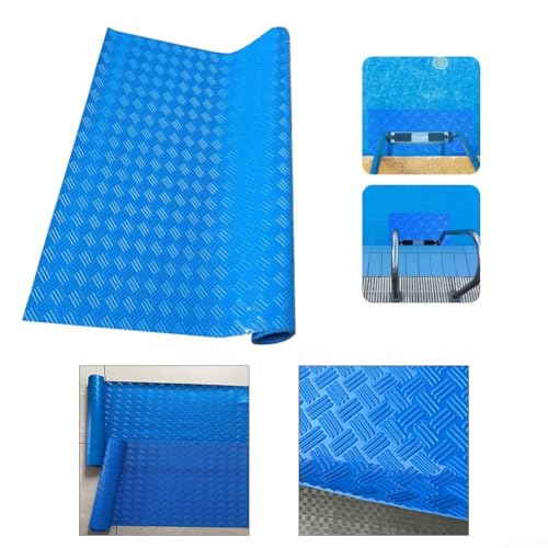 Safety First Pool-Leitermatte bietet rutschfeste Funktion und Schutz (90 x 60 cm) von RichVibe