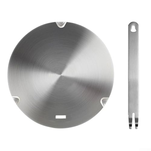 Schlank und funktional. Die magnetische Heizlösung im Edelstahl-Design für Ihre Küchenbedürfnisse (B) von RichVibe