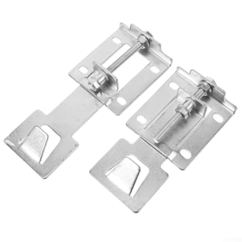 Set mit 2 Edelstahl-Dunstabzugshauben-Befestigungswerkzeugen mit Aufhängehaken für stabile und zuverlässige Unterstützung von Küchen-Dunstabzugshaubengeräten (Silber) von RichVibe