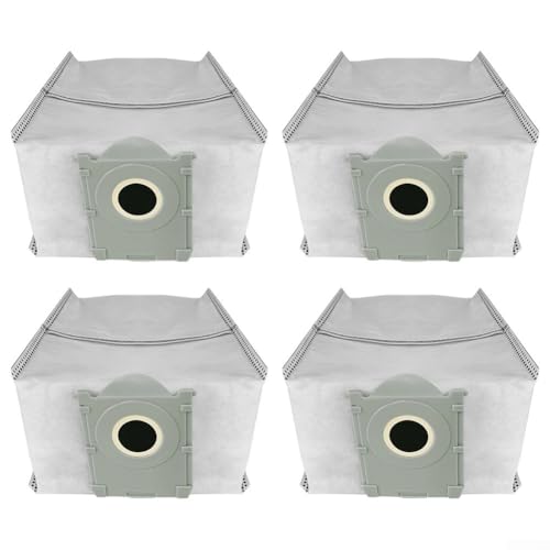 Staubsaugerbeutel für Ecovacs für Deebot X9 Pro und X9 Pro mit reißfestem Material und effizientem Staubschutzsystem, 4 oder 10 Stück (4er-Pack) von RichVibe