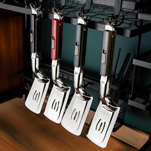The Essential Kitchen Tool Verstellbare Schiebeschnallenzange aus Edelstahl (schwarz) von RichVibe
