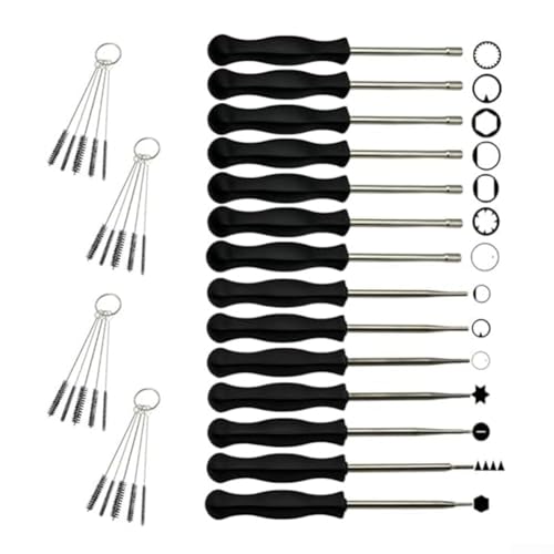 Vergaser-Einstellwerkzeug für effiziente Motorwartung bei Kettensägen und Trimmern mit 18-teiligem Set Vergaser-Einstellwerkzeug für effiziente Motorwartung bei Kettensägen und Trimmern mit 18-teiligem Set von RichVibe