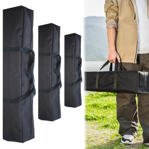 Wasserdichte Aufbewahrungstasche mit Tragegurt für Wandschrank Stützstange und Teleskopstange, Große Kapazität Oxford Tuch Tasche Geeignet für Camping Wandern Reisen und Haushalt (Kurz) von RichVibe
