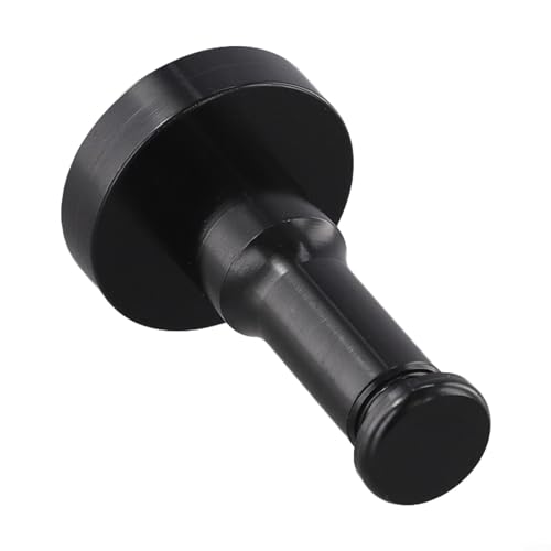 Weltraum-Aluminium-Wandhaken zum Aufhängen, Hüte, Schlüssel und Küchenutensilien (schwarz) von RichVibe