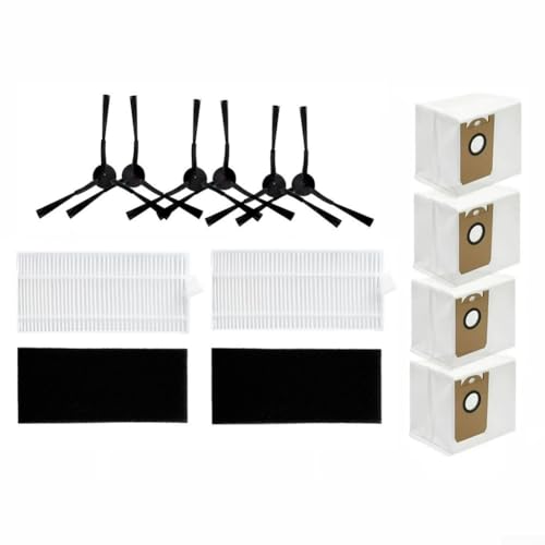 Zubehörpaket für Ionvac SmartClean V4, 4 Filter, 6 Bürsten, 4 Staubbeutel für umfassende Wartung von RichVibe
