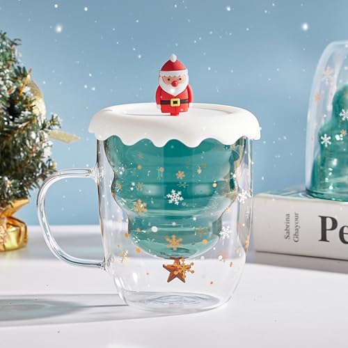 Richaa Weihnachtstasse Weihnachtsgeschenke Latte Macchiato Gläser Doppelwandige Gläser Cappuccino Tassen Kaffeetassen Christmas Mug Weihnachtsbecher Weihnachtsgläser Geschenk Weihnachten 300ml Richaa Weihnachtstasse Weihnachtsgeschenke Latte Macchiato Gläser Doppelwandige Gläser Cappuccino Tassen Kaffeetassen Christmas Mug Weihnachtsbecher Weihnachtsgläser Geschenk Weihnachten 300ml von Richaa
