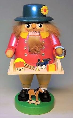 Richard Glaesser Nussknacker Spielzeughändler aus Seiffen im Erzgebirge, 82650 von Richard Glässer Seiffen