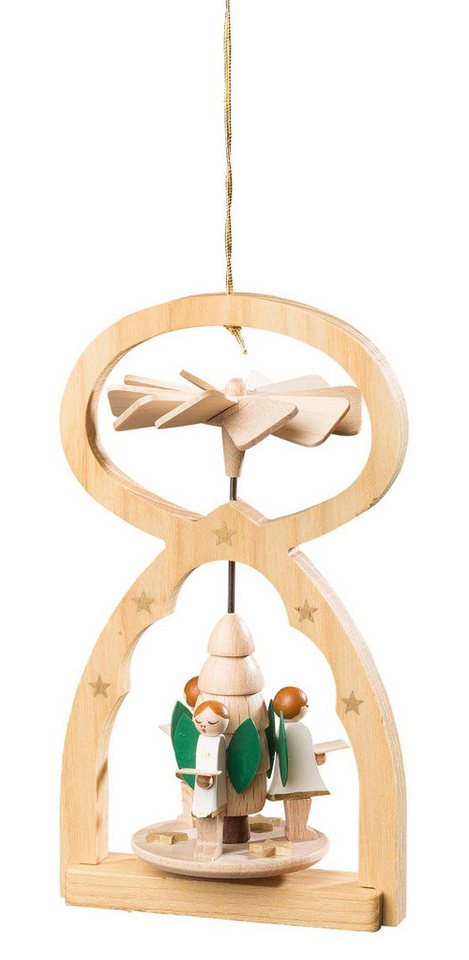 Richard Glaesser Baumbehang Wärmespiel Engel, Höhe 12cm, Handwekskunst original Erzgebirge Richard Glaesser Baumbehang Wärmespiel Engel, Höhe 12cm, Handwekskunst original Erzgebirge von Richard Glaesser