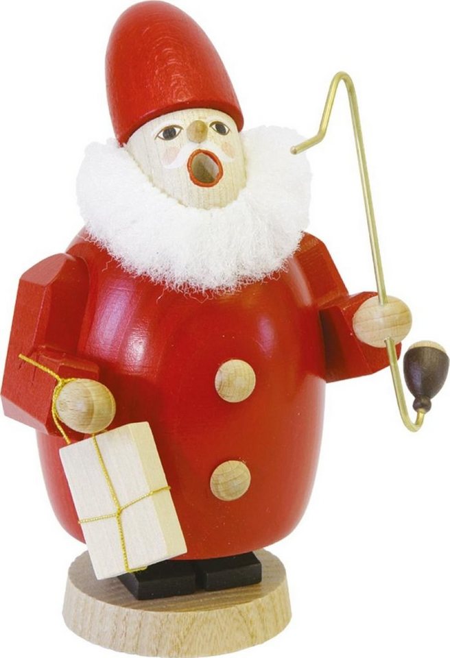 Richard Glaesser Räuchermännchen Weihnachtsmann, Höhe 16cm, Handwerkskunst original Erzgebirge Richard Glaesser Räuchermännchen Weihnachtsmann, Höhe 16cm, Handwerkskunst original Erzgebirge von Richard Glaesser