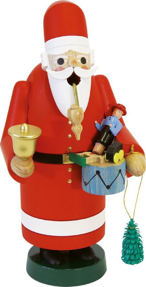 Richard Glaesser Räuchermännchen Weihnachtsmann, Höhe 18cm, Handwerksunst original Erzgebirge Richard Glaesser Räuchermännchen Weihnachtsmann, Höhe 18cm, Handwerksunst original Erzgebirge von Richard Glaesser