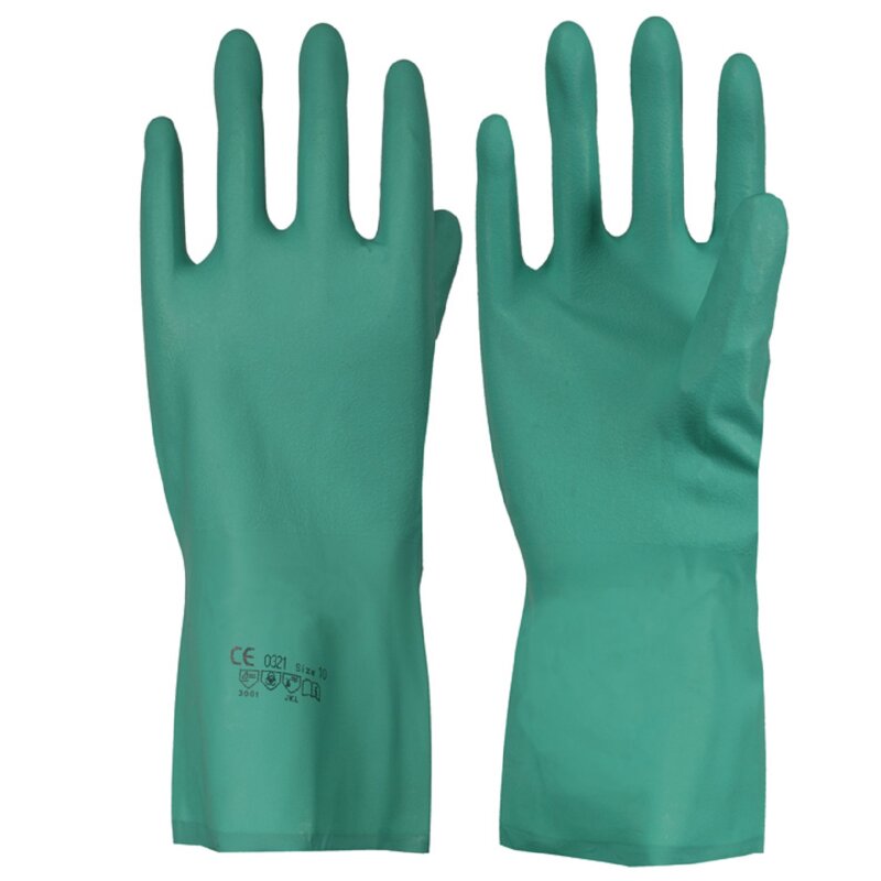 PebbleGrip Chemikalien-Handschuhe - Nitril - 33cm lang - PSA CAT III - grün - Größe 11 PebbleGrip Chemikalien-Handschuhe - Nitril - 33cm lang - PSA CAT III - grün - Größe 11 von Richard Leipold GmbH