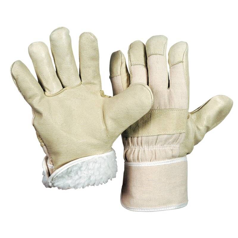 Tiger® Winterhandschuh Rindnarbenlederhandschuh mit weichem Polyacrylfutter Gr. 11 von Richard Leipold GmbH