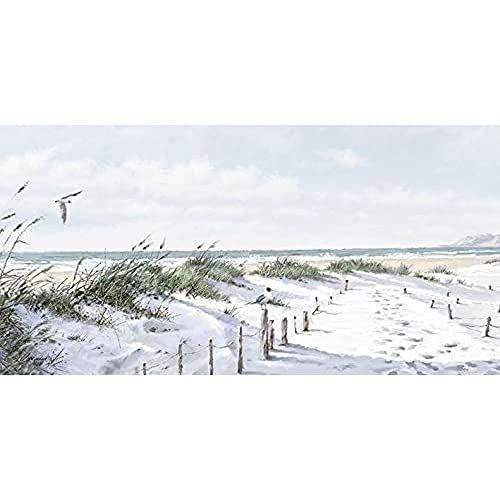 Richard Macneil "Footpath to the Beach,Leinwanddruck,30 x 60 cm von Richard Macneil
