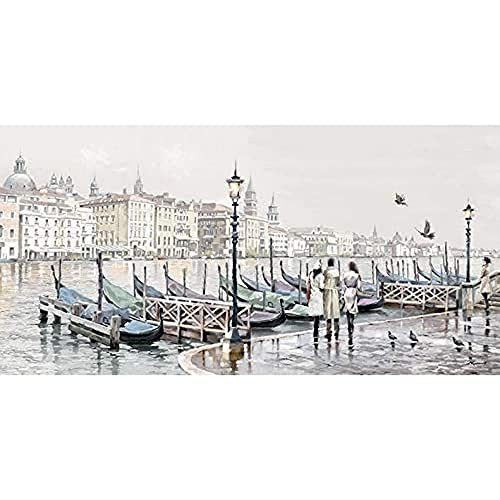 Richard Macneil WDC93322 Leinwandrucke, Mehrfarbig, 50 x 100cm von Richard Macneil