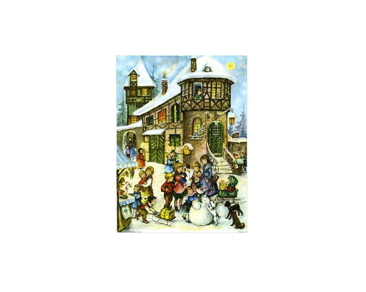 Richard Sellmer Verlag Adventskalender 701 - Adventskalender - Schneemann bauen von Richard Sellmer Verlag