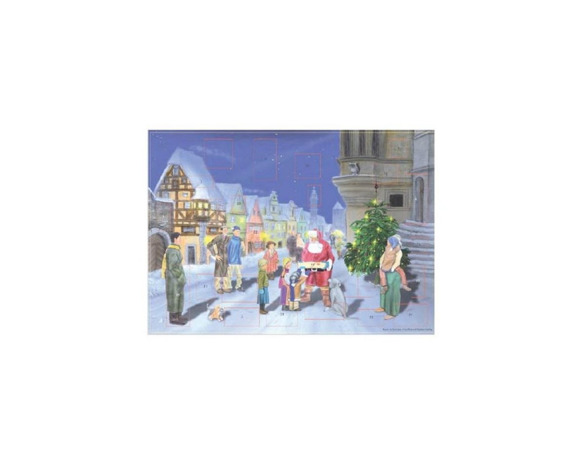 Richard Sellmer Verlag Adventskalender 70115 - Adventskalender - Kinder mit Weihnachtsmann von Richard Sellmer Verlag