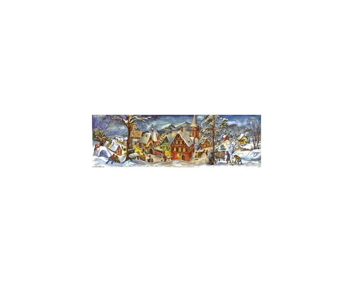 Richard Sellmer Verlag Adventskalender 265 - Panorama-Adventskalender Schneefreuden"" von Richard Sellmer Verlag