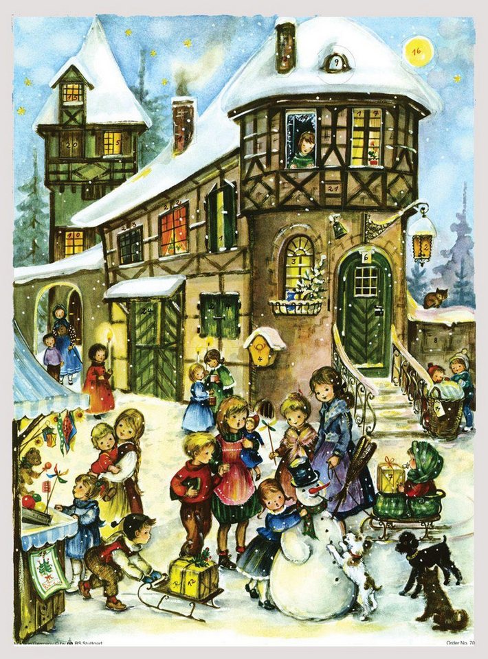 Richard Sellmer Verlag Adventskalender Adventskalender "Freude im Schnee" von Richard Sellmer Verlag