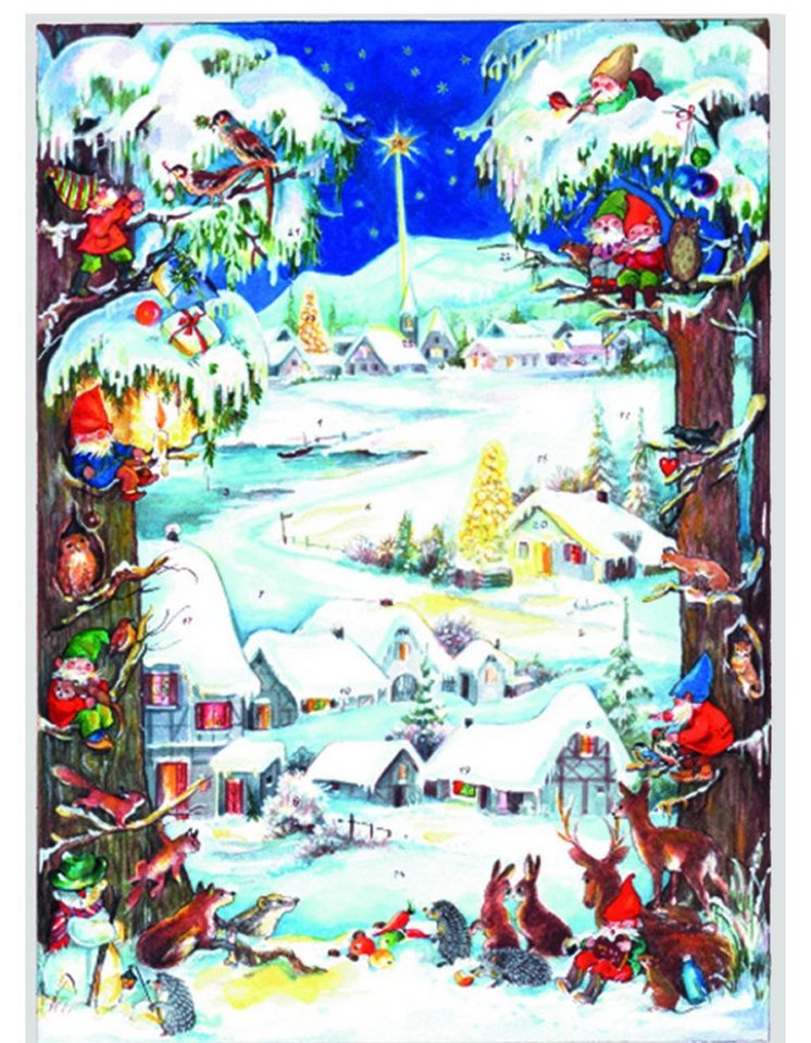 Richard Sellmer Verlag Adventskalender Adventskalender "Zwergenweihnacht" von Richard Sellmer Verlag
