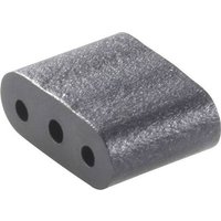 Richco LEDS-3-4-26 LED-Abstandshalter 3fach Schwarz Passend für (LEDs) LED 5mm von Richco