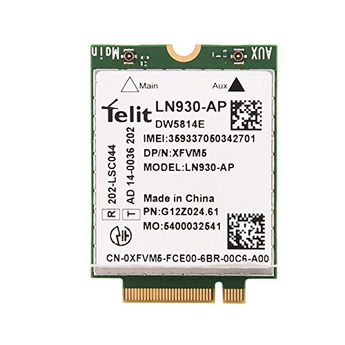 Richer-R LTE/HSPA+ 4G Mobiles Breitband, 4G Mini-Modul LTE NGFF WWAN M.2 Karte,Hohe Leistung 150 Mbit/s 4G LTE Wireless Modul Karte,Unterstützung GNSS A-GPS für PC/Laptop/Notebook usw. von Richer-R